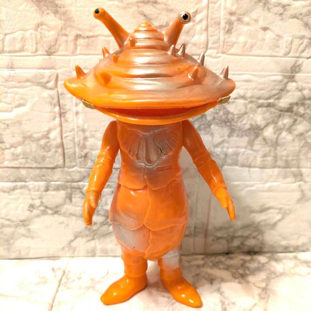 ウルトラマン 怪獣 フィギュア 1983年 バンダイ カネゴン オレンジ