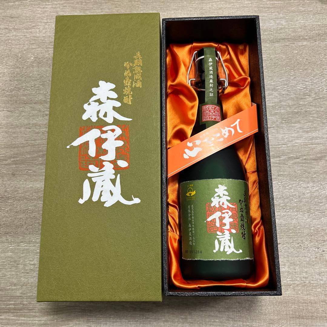 巴*屋様 森伊蔵 焼酎 ギフトボックス入り