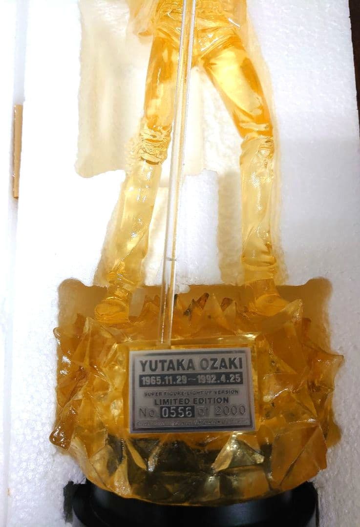 《2000体限定品》尾崎豊 クリアレジン製フィギュア ライトアップバージョン