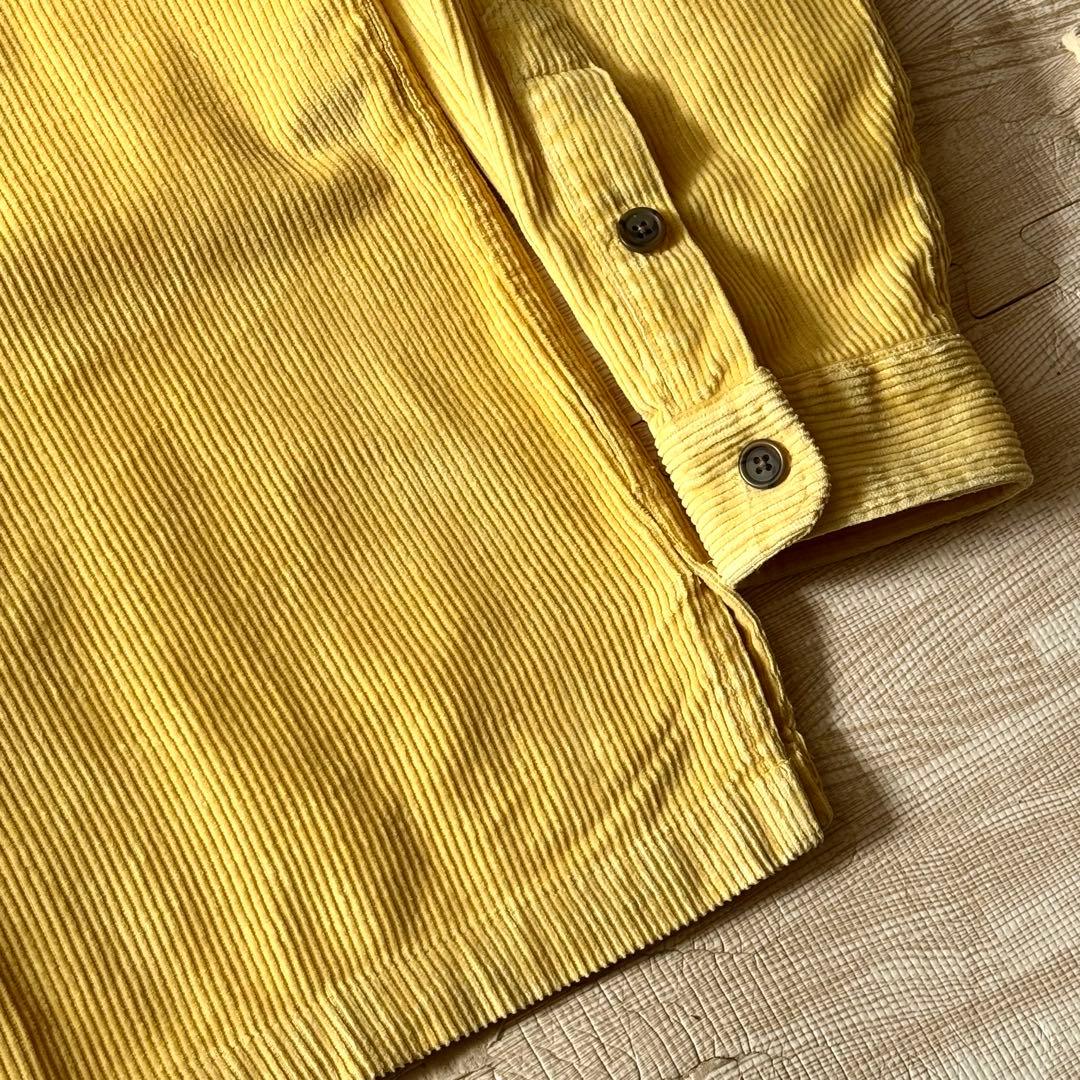 90s 初期 三つ星 RRL コーズシャツ 開襟 太畝 マスタード - メルカリ