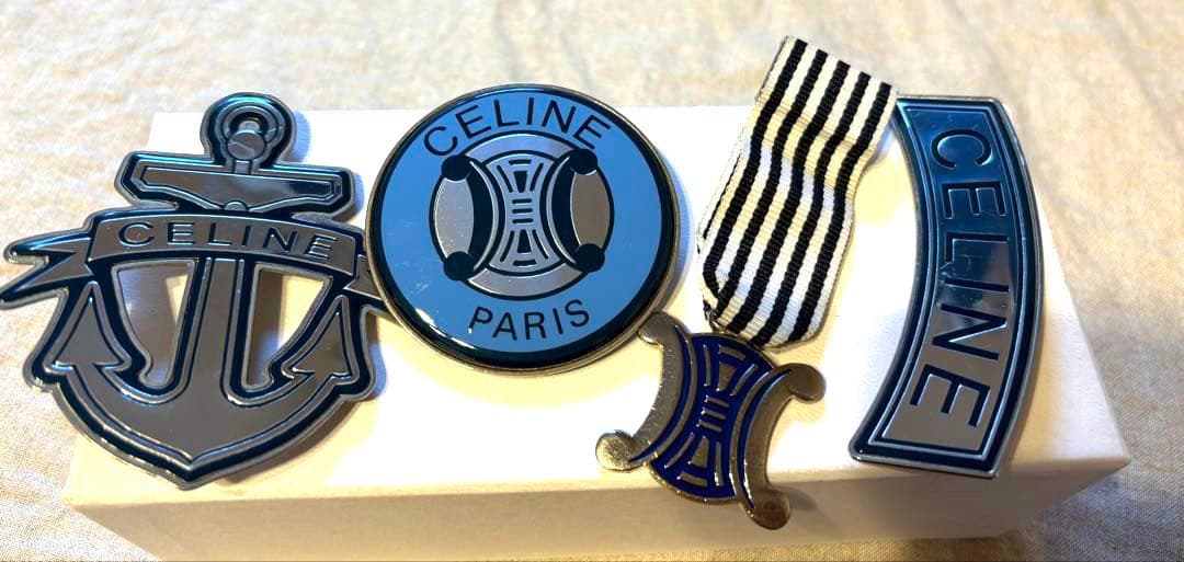 CELINE ブローチ 4点セット 楽天市場】セリーヌ（ブローチ｜レディースジュエリー・アクセサリー