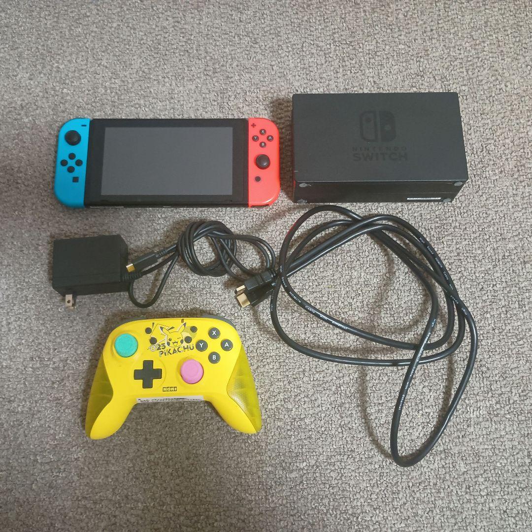Nintendo Switch 本体 ピカチュウコントローラー