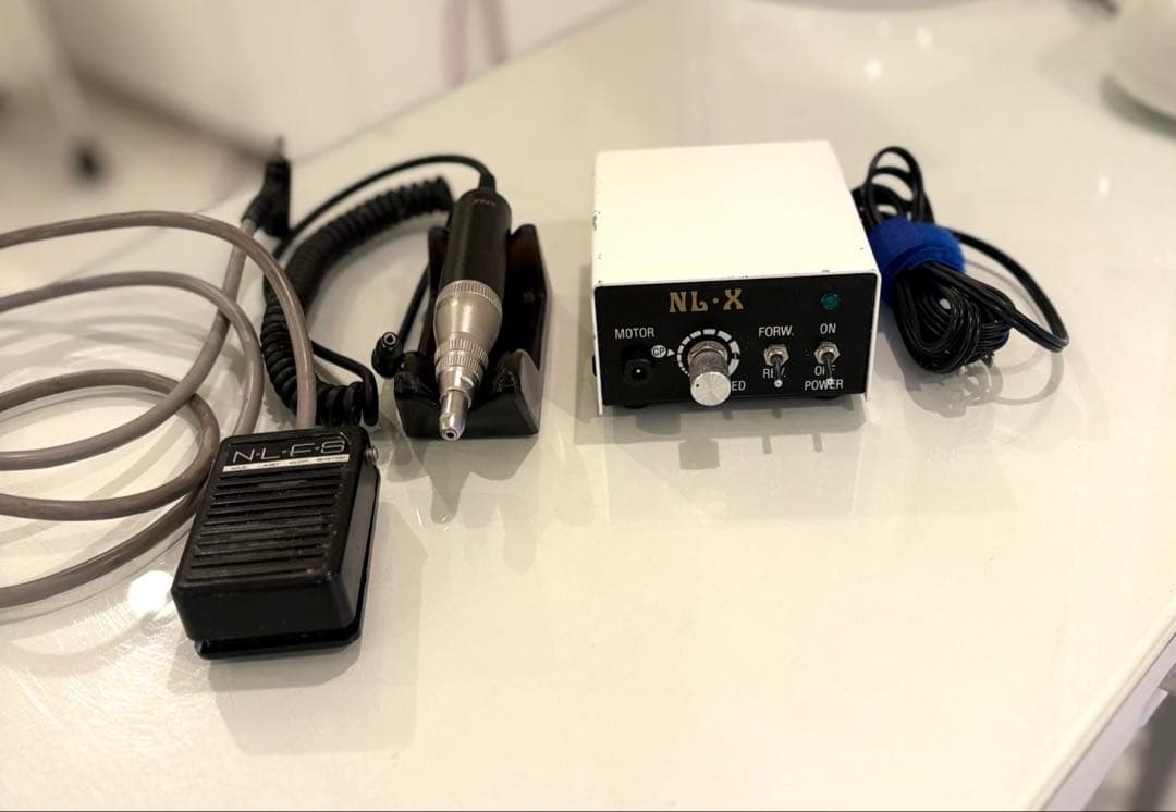 ネイルマシーン ネイルラボ フットペダル付き 生産終了 Nail Labo インフィニティ | Nail Labo Online Shop