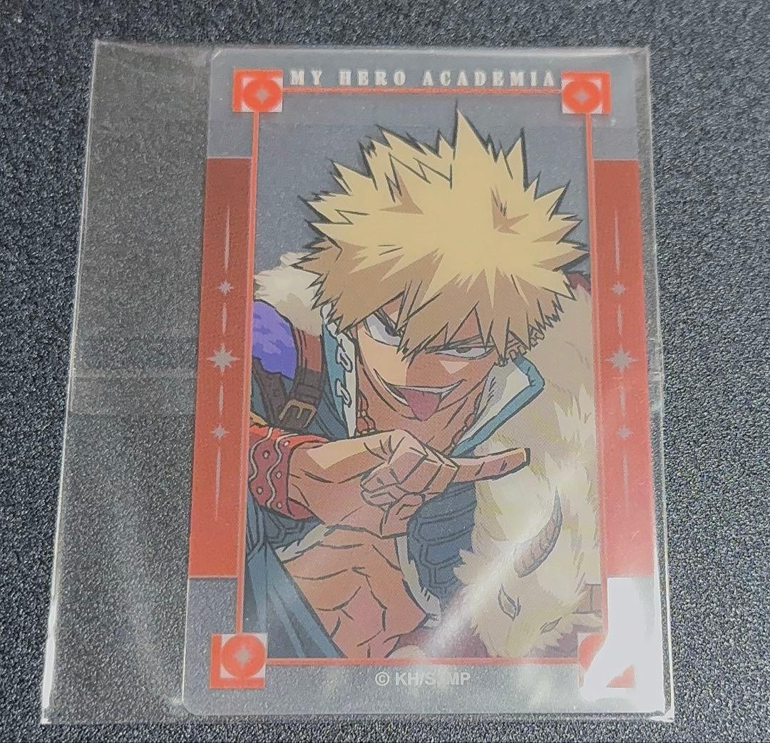 ヒロアカ 十傑爆豪勝己 クリアカード JF - メルカリ