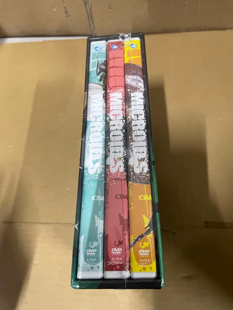ミクロイドS DVD-BOX 新品