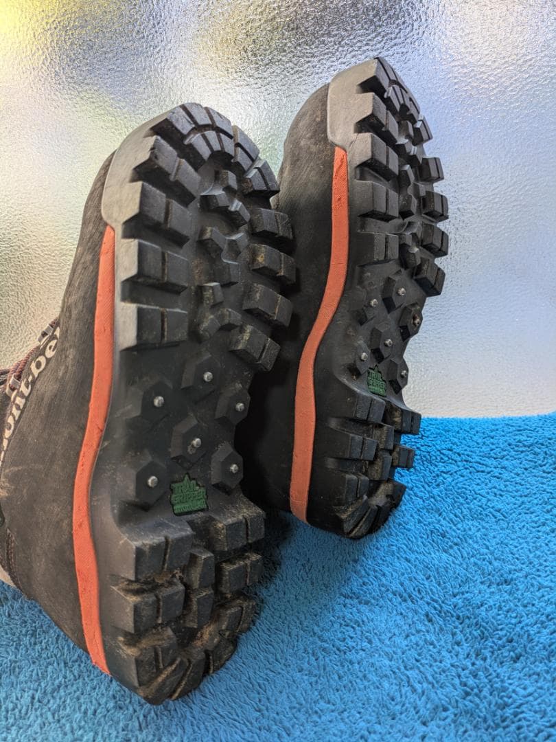 ☆モンベル プロテクションロガーブーツ 25.0☆中古 チェンソーブーツ