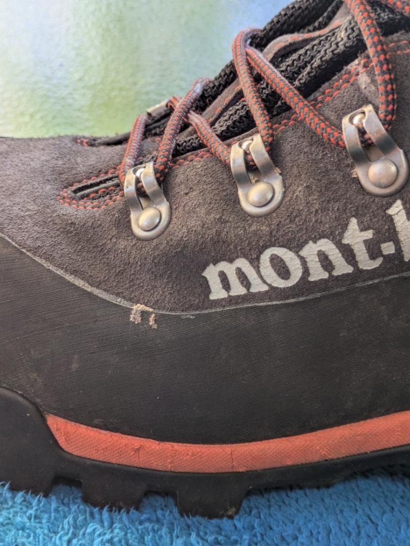 ☆モンベル プロテクションロガーブーツ 25.0☆中古 チェンソーブーツ