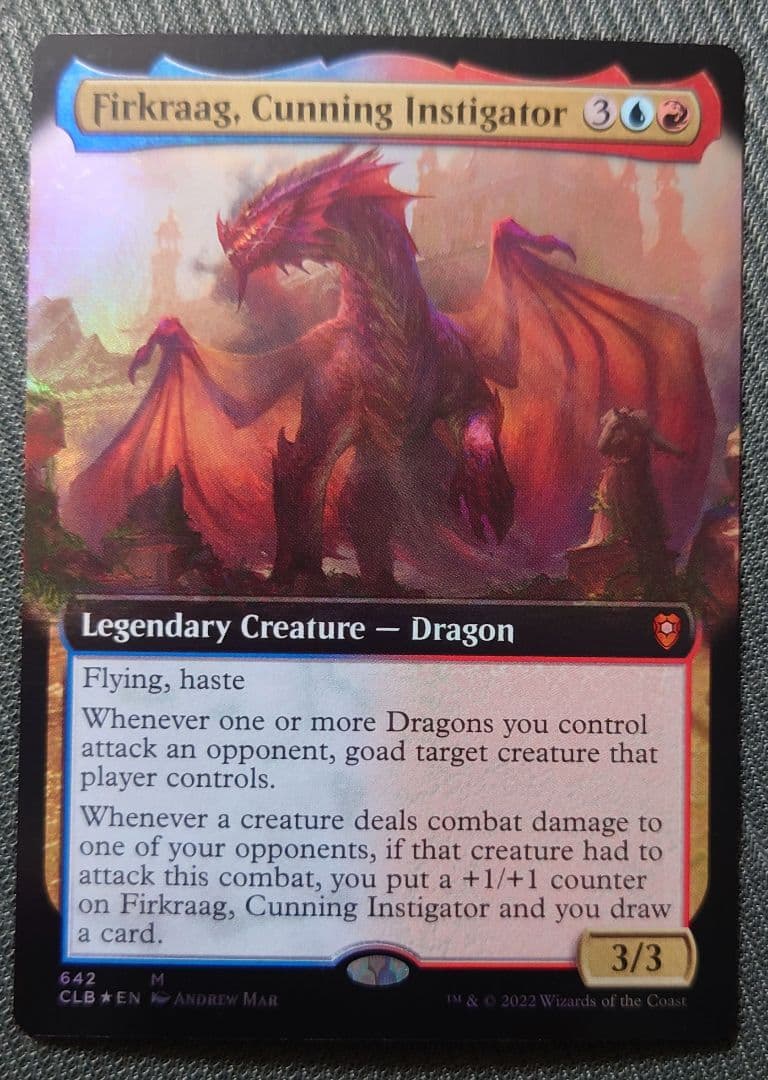 mtg 超稀少個体 サンプルパック産 拡張FOIL 狡猾な扇動者、フィルクラーグ