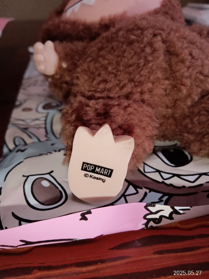 正規LabubuポップマートMONSTERSラブブマカロンシークレットCocoa
