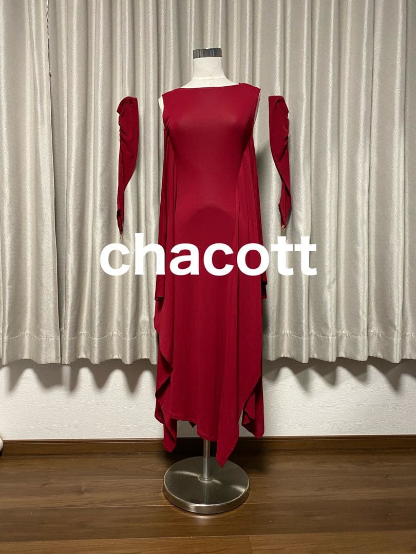 chacott 社交ダンス　パーティードレス　M