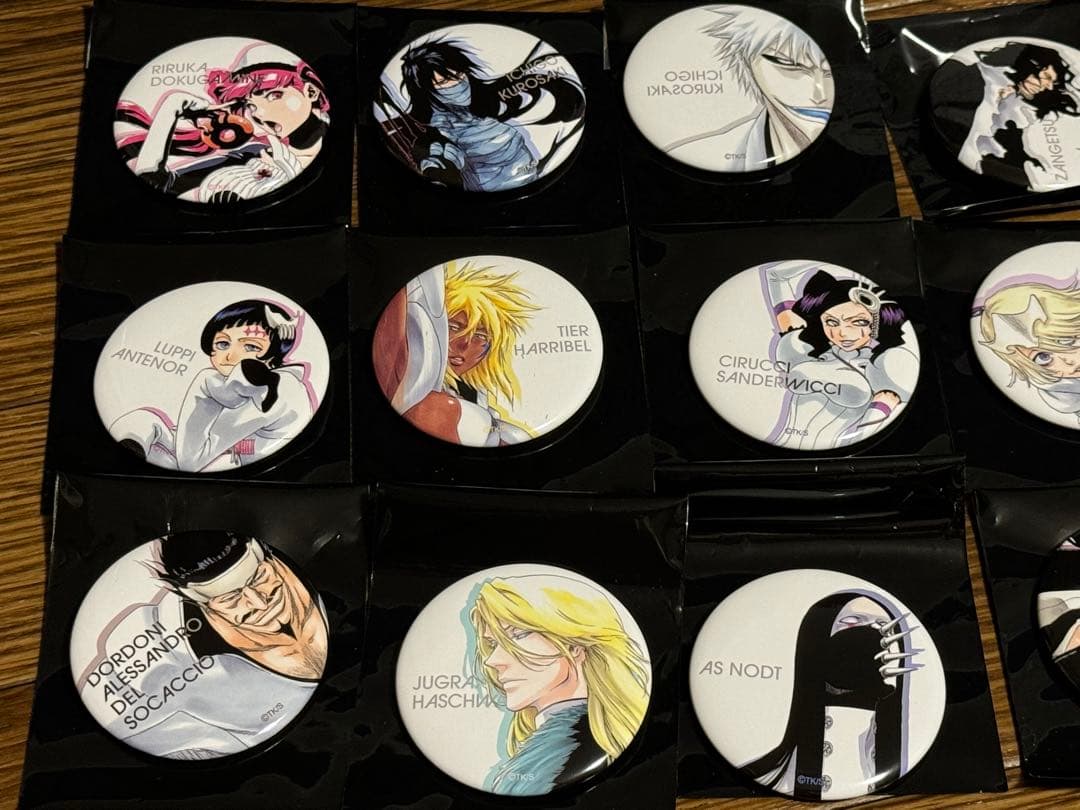 BLEACH EX 原画展 オリジナル缶バッジ コレクション 全20種セット