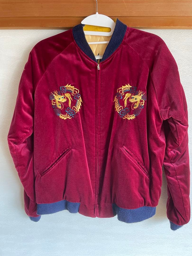 【竜喰】テーラー東洋　別珍スカジャン