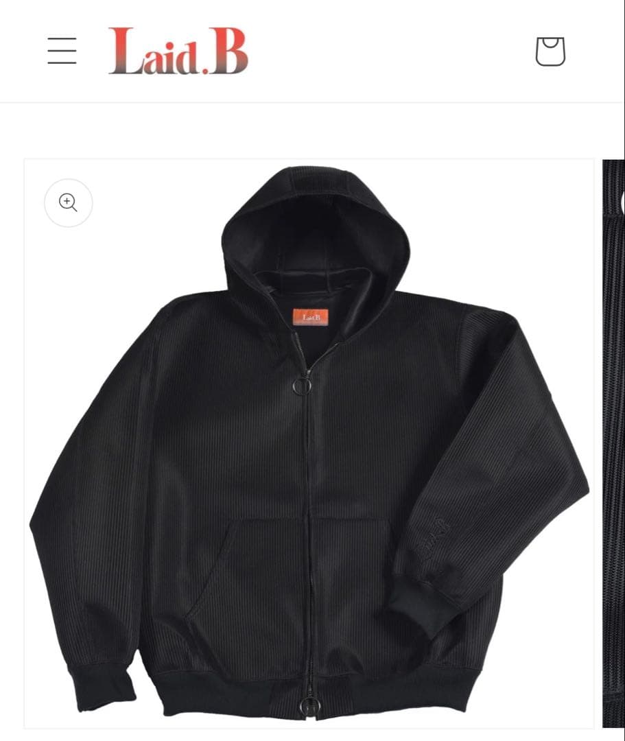 トップス Laid.b Oka surfer hoodie size 2