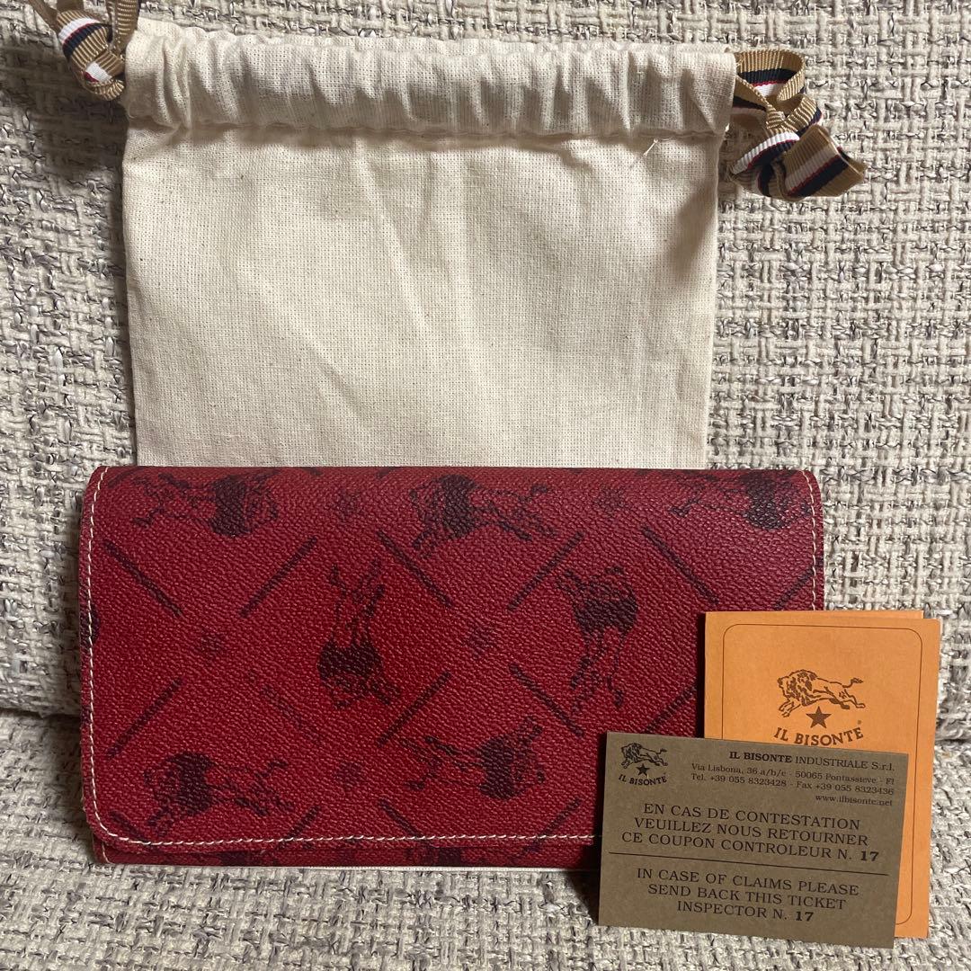 限定希少　イルビゾンテ長財布　モノグラム柄✖️ヌメ革