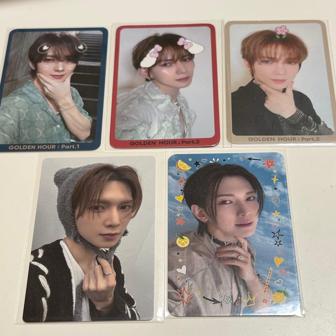 ATEEZ ヨサン ゴルアワ MBC 歌謡大祭典 サノク トレカ セット