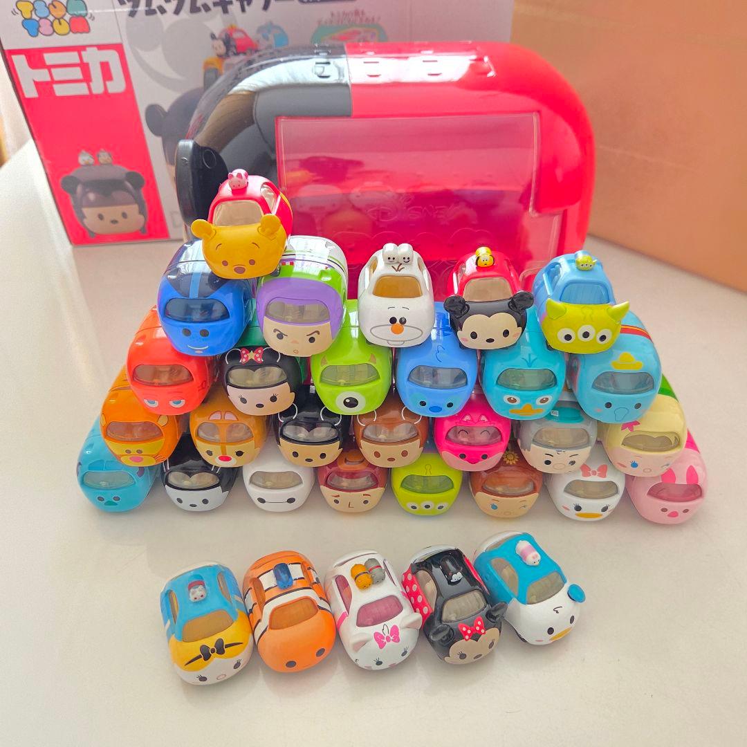トミカ ディズニー ミニカーセット 32台+ツムツムキャリー（ミッキーマウス）