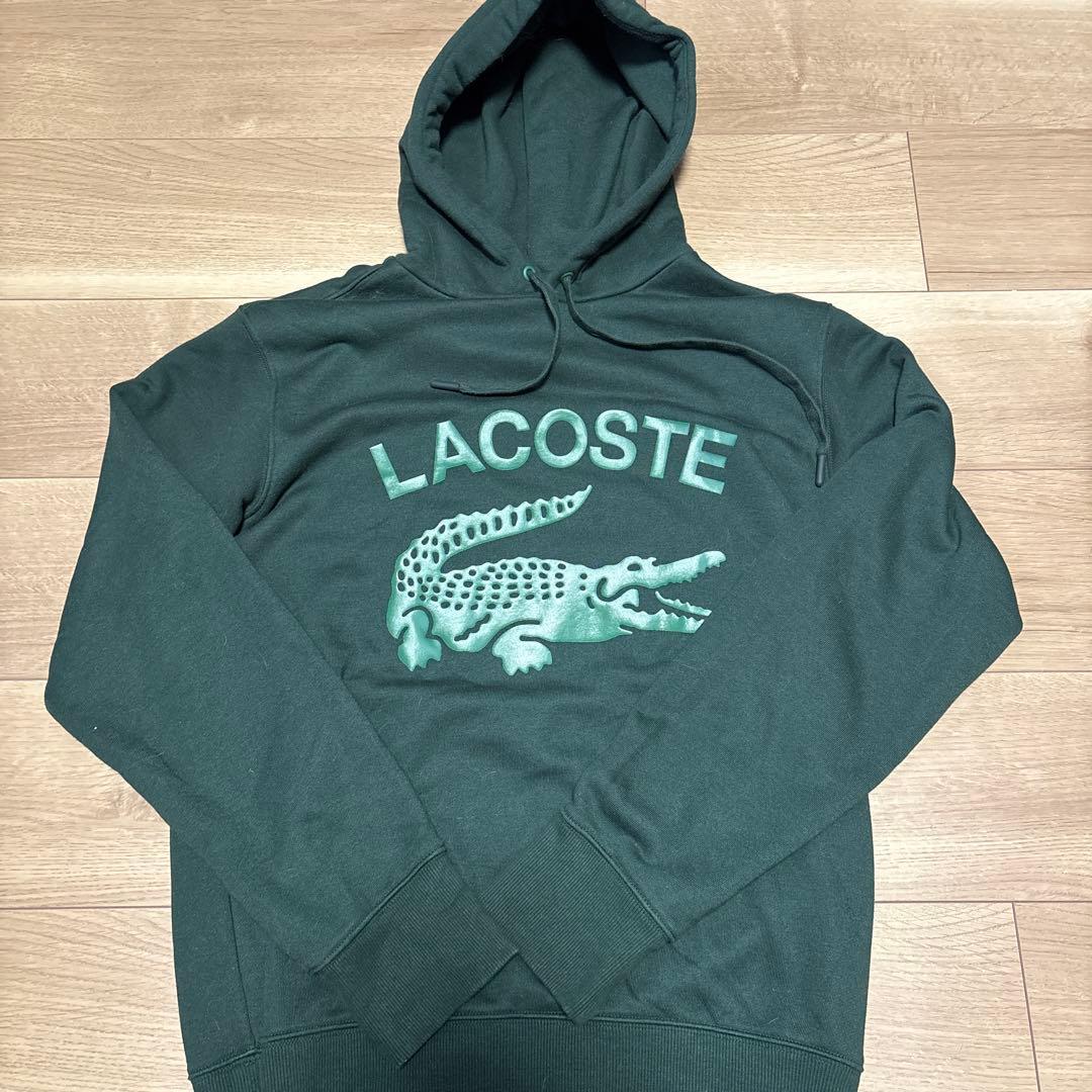LACOSTE フード付きパーカー US XS - メルカリ