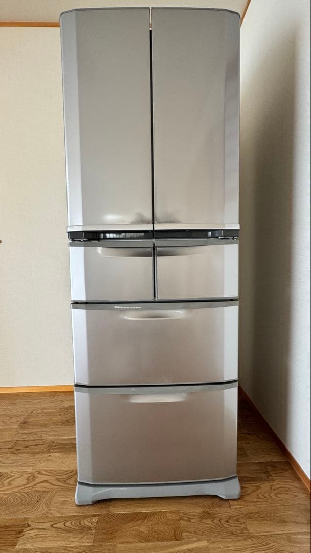 SANYO 冷蔵庫 401L SR-F401K 4W】冷蔵庫（401L・左開き）R-K40TL S(シルバー): キッチン家電/日立の