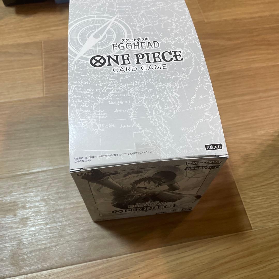 未開封白カートン　スタートデッキEGGHEAD ST-29 6個入り