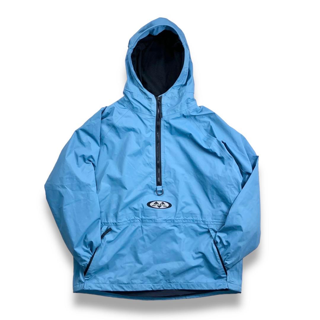 90s montbell モンベル ゴアテックスアノラックパーカー オーバルロゴ