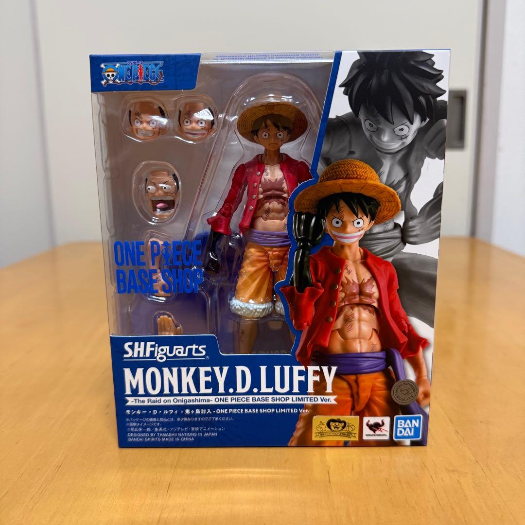 S.H.Figuarts ルフィ 鬼ヶ島討入 BASESHOP限定
