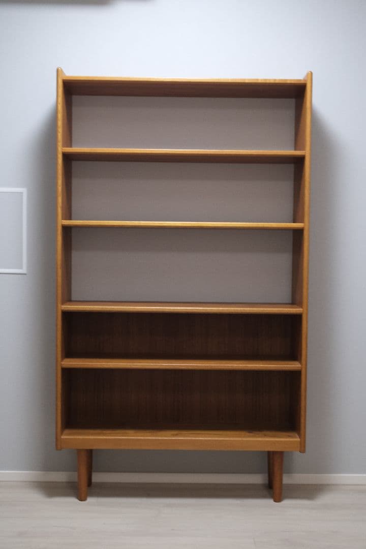 北欧ヴィンテージ ブックシェルフ チーク材
