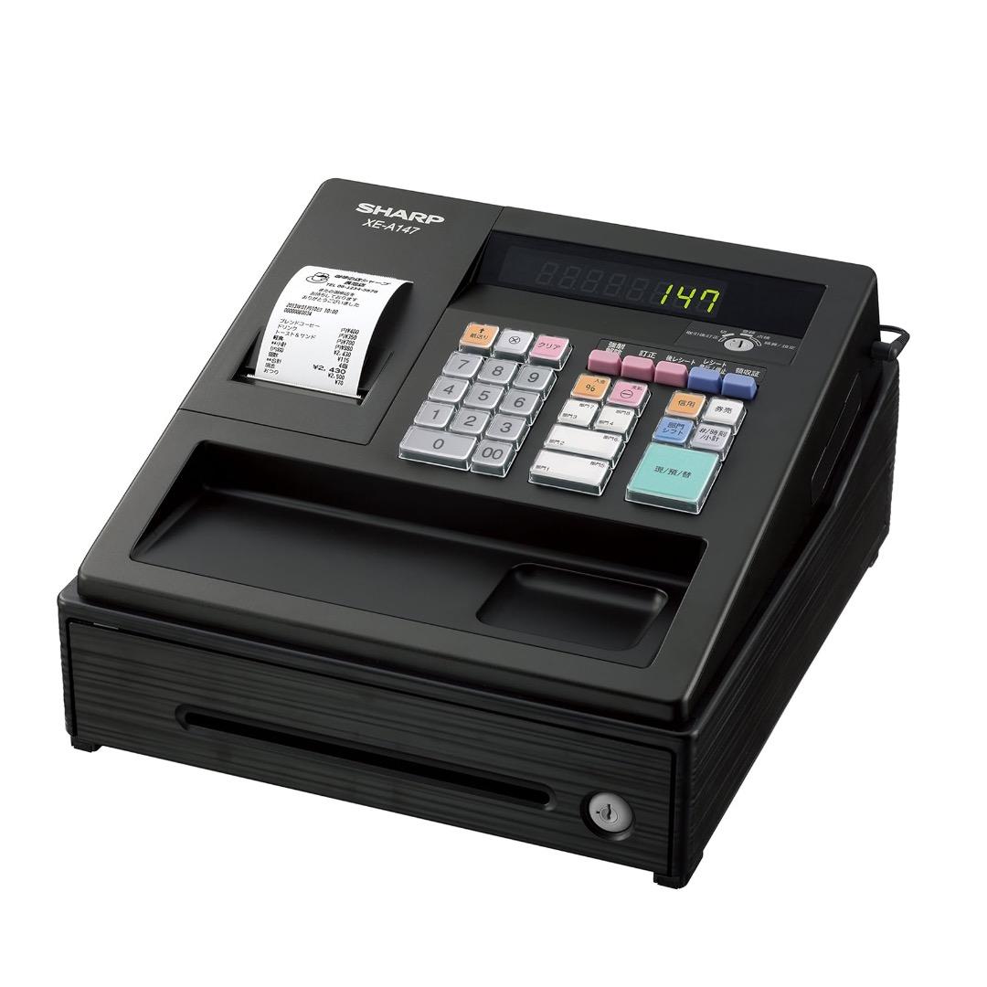 【新品未使用】シャープ 電子レジスタ XE-A147-B 2026年最新】xe-a147-wの人気アイテム - メルカリ
