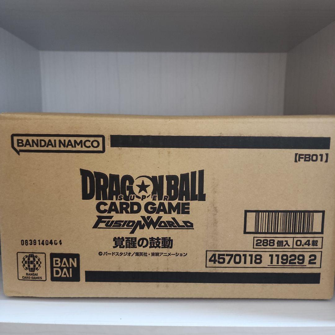【カートン未開封】フュージョンワールド　覚醒の鼓動ドラゴンボール1カートン