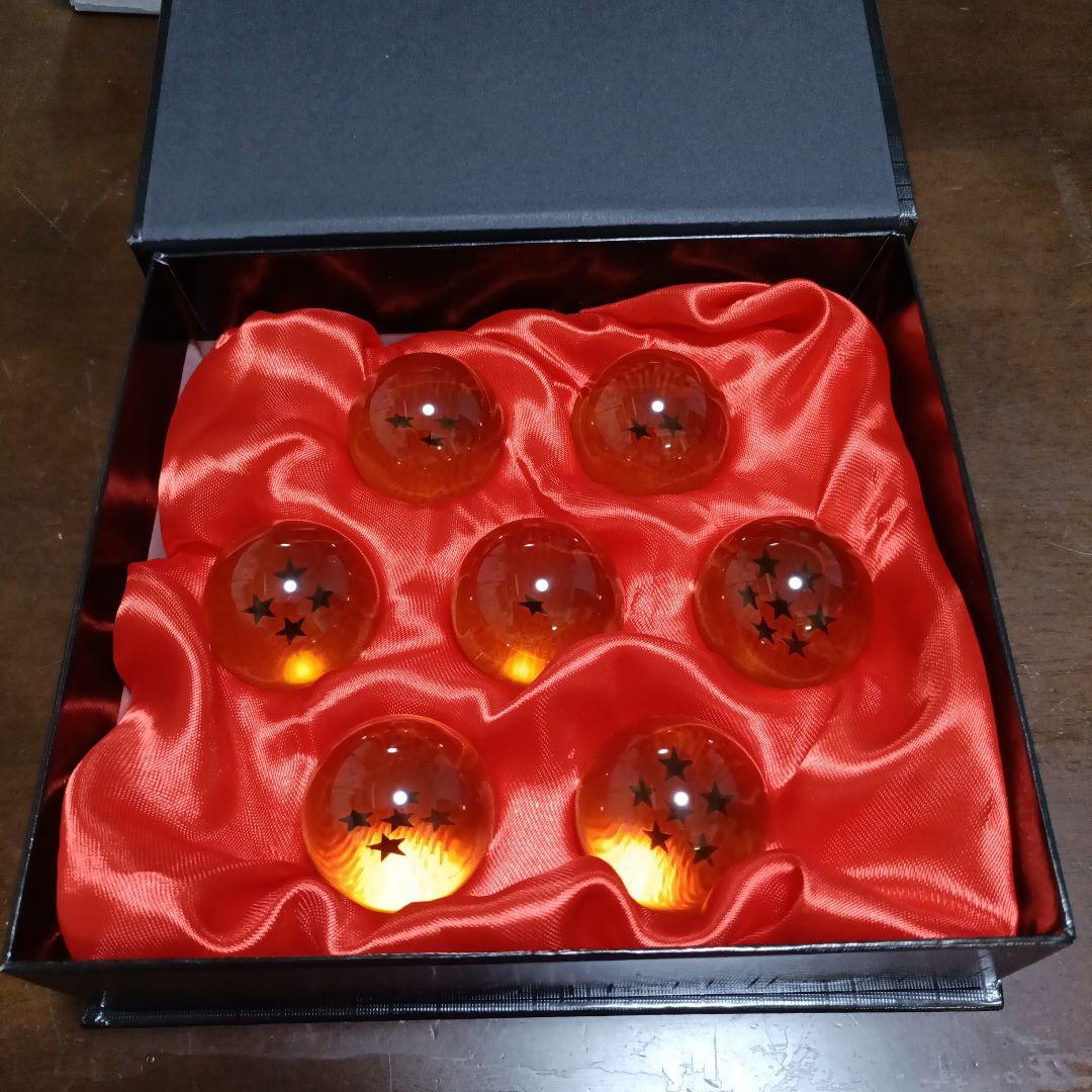 ドラゴンボール セット 7個セット オレンジ色 星模様付き レプリカ玉