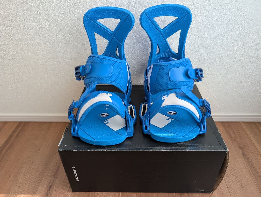 〘未使用品〙BURTON CUSTOM ビンディング ブルー　US/Msize 2026年最新】Yahoo!オークション -burtonカスタムビンディング