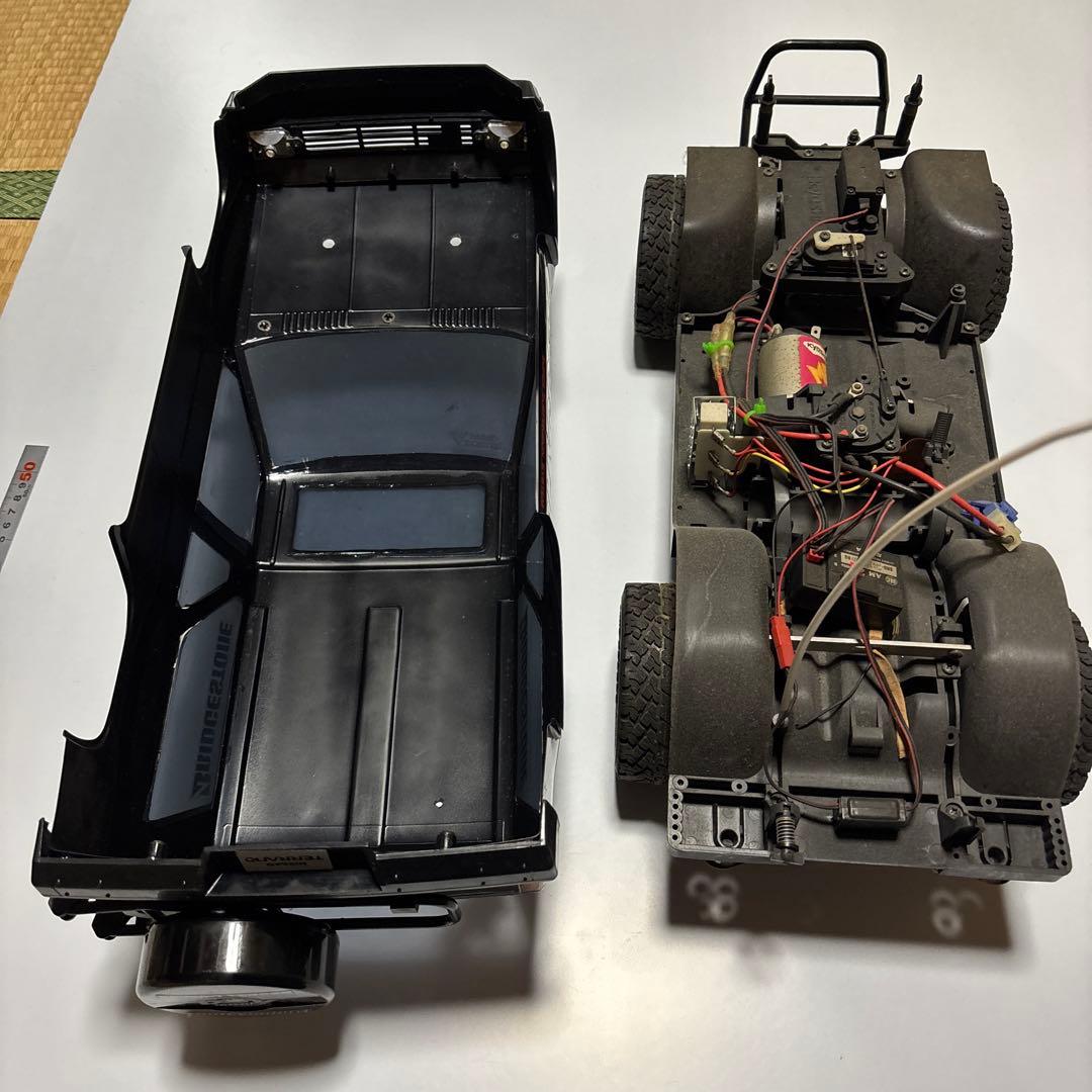 京商kyosyo ニッサンテラノ ラジコン （ジャンク扱い）取説、組立説明