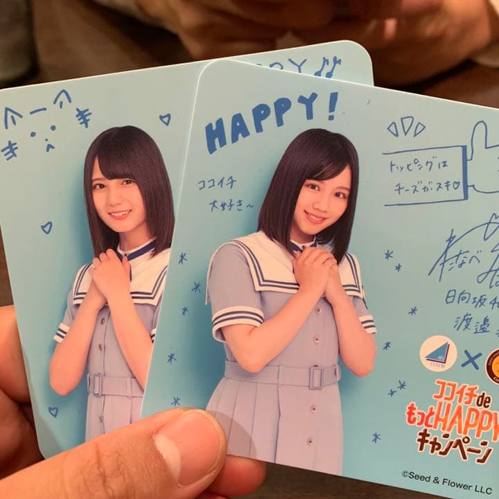 日向坂46 ココイチ コースター