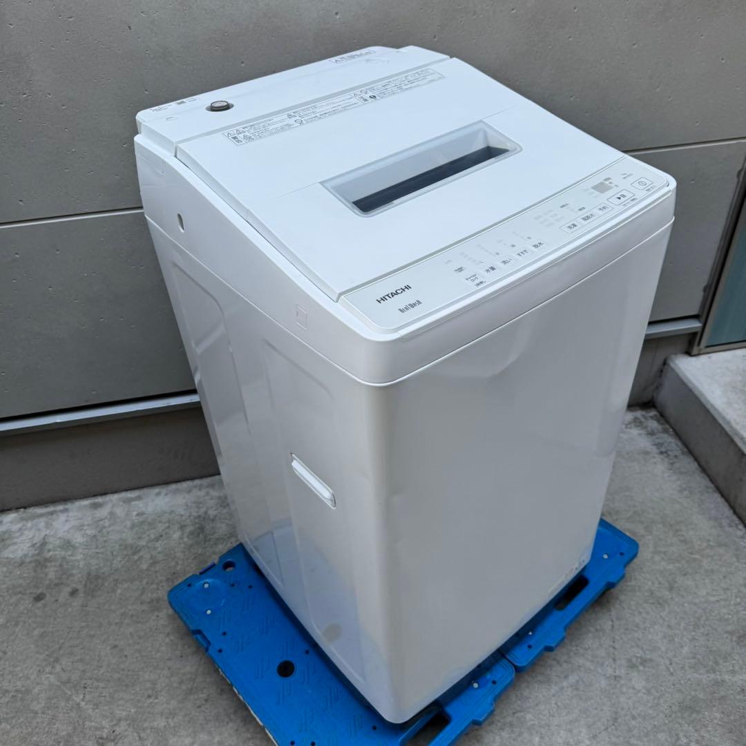 269⭐️2023年製美品☆日立 洗濯機 7KG インバーター 一人暮らし