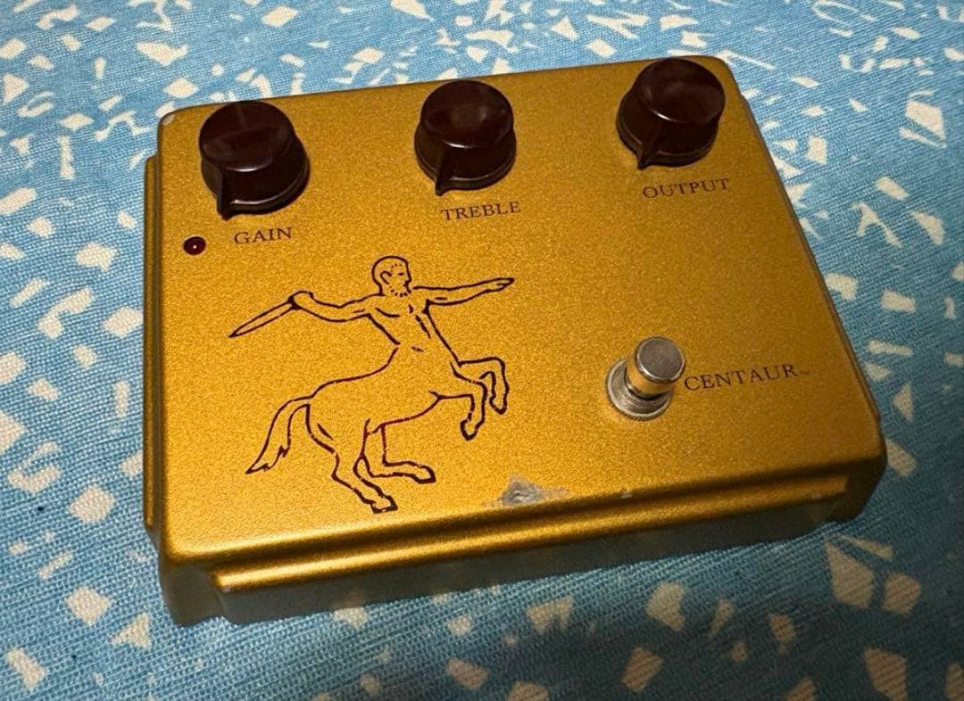 CENTAUR ギターエフェクタークローンゴールド