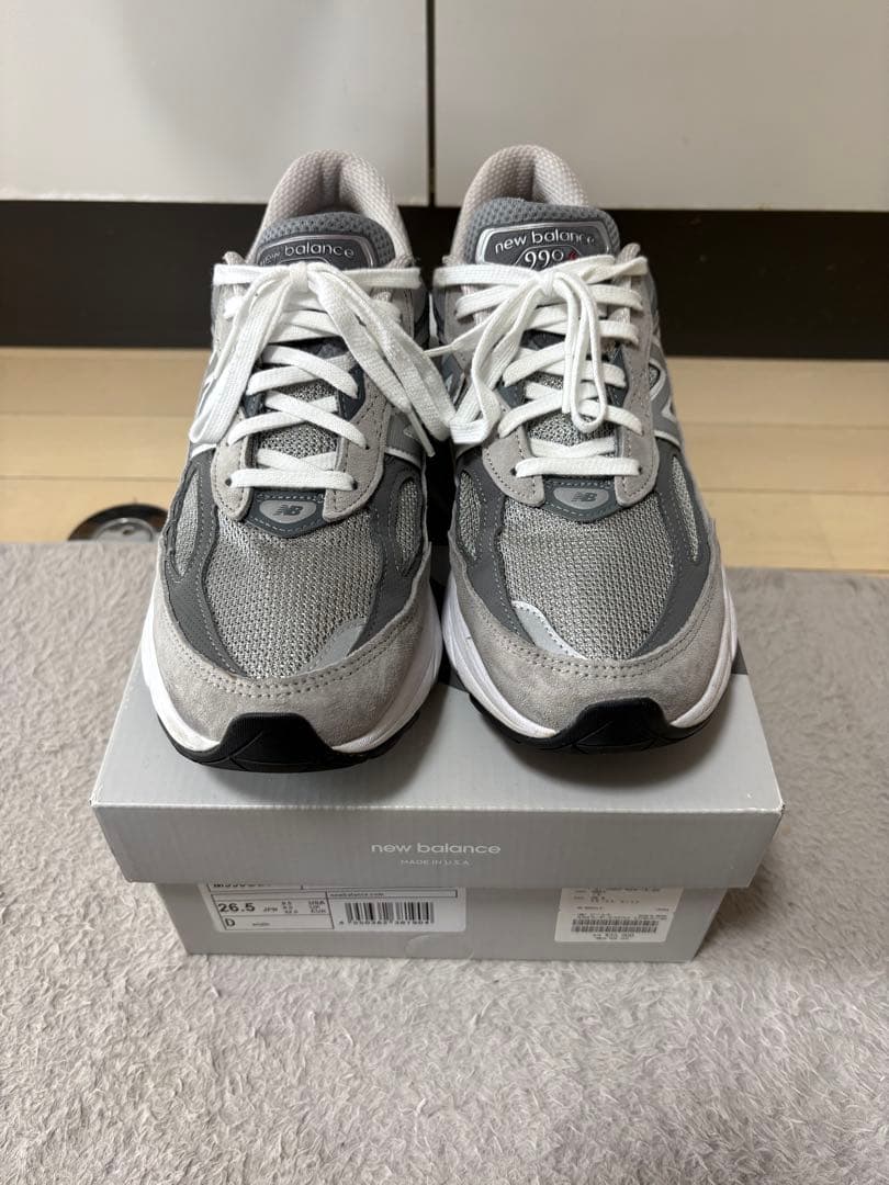 ニューバランス　M990GL6 グレー　26.5cm