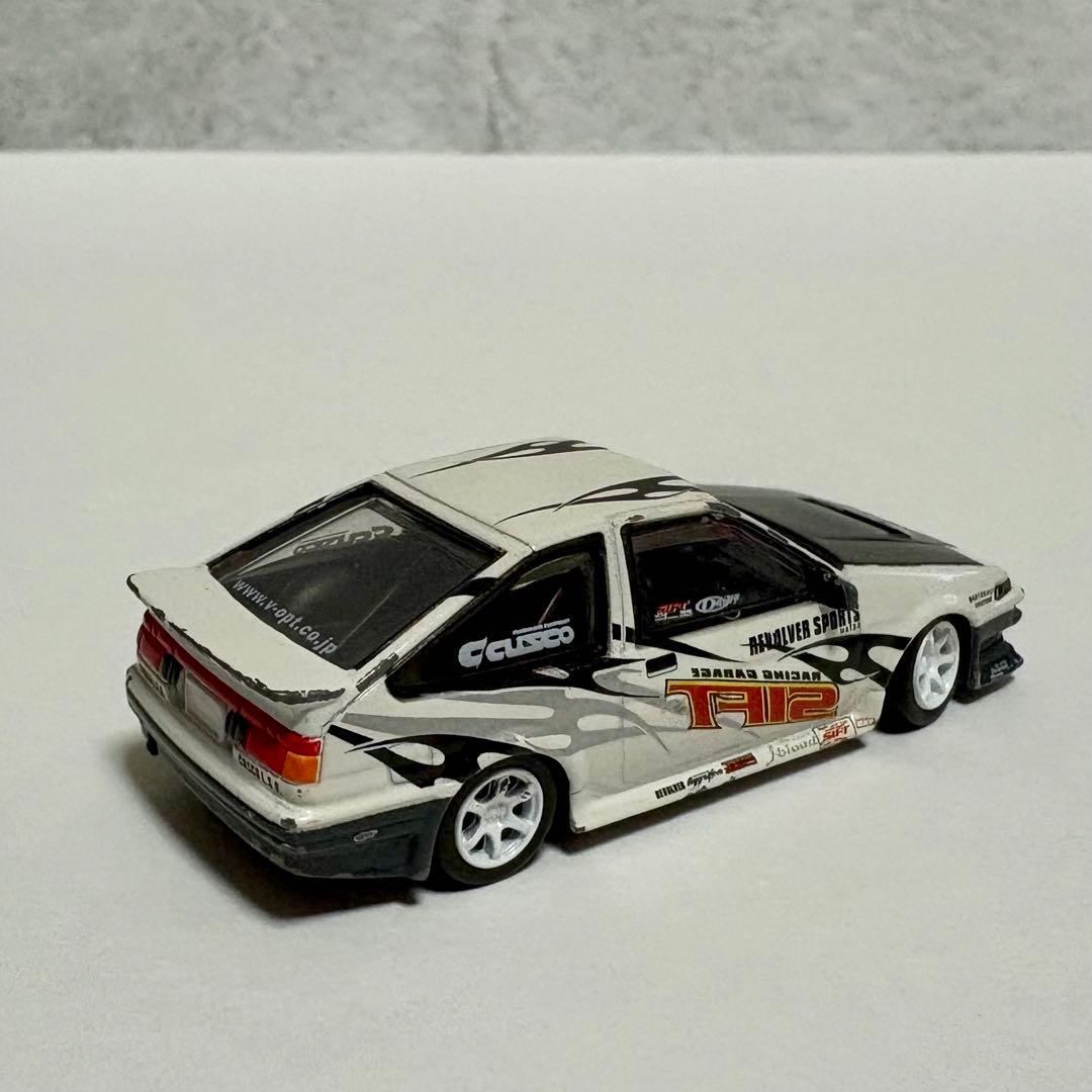 ホットワークス 1/64 シフトAE86トレノ D1グランプリ 植尾勝浩 - メルカリ