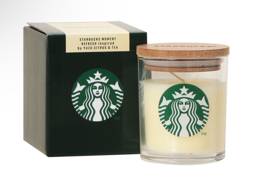 ［2個セット］スターバックス　キャンドル　ゆずシトラスティー&ジョイフルメドレー