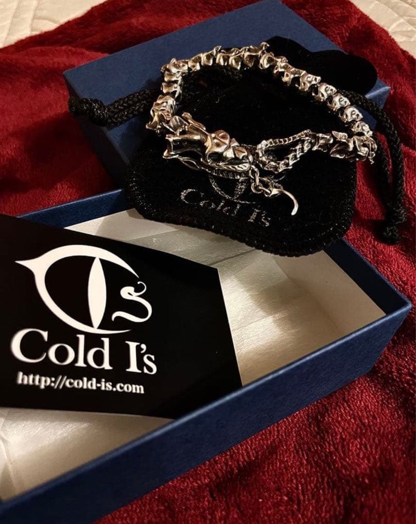 Cold I's コールドアイズ スネークスケルトン シルバー ブレスレット Cold I's,コールドアイズ,Snake Skeleton Bangle,- SILVER SHIELD