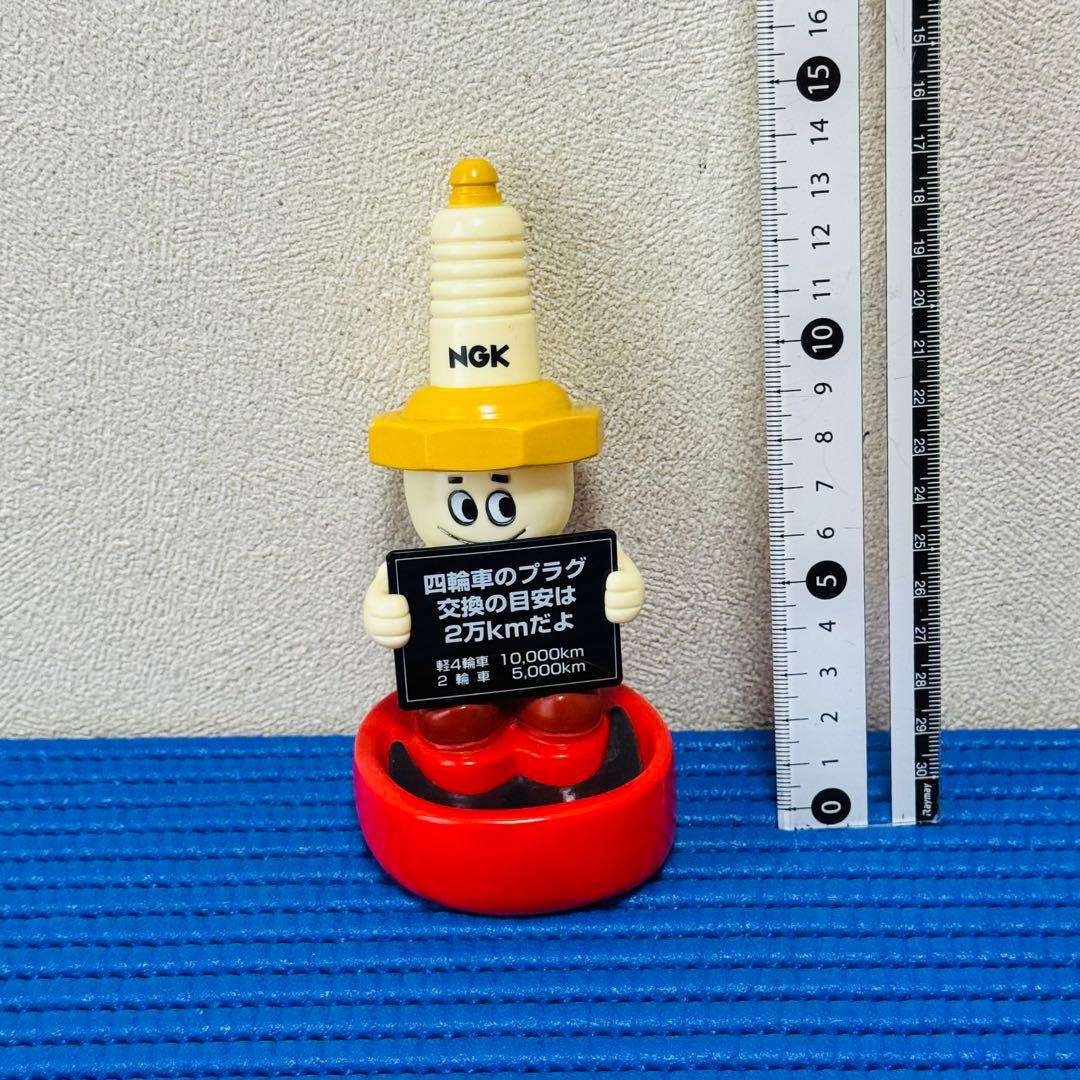 当時物 NGKプラグ ソフビ人形 プラグ坊や フィギュア c