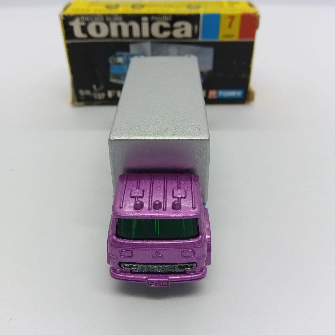 高島屋特注 トミカ 黒箱 7 ふそう パネルバン 日本製 - メルカリ