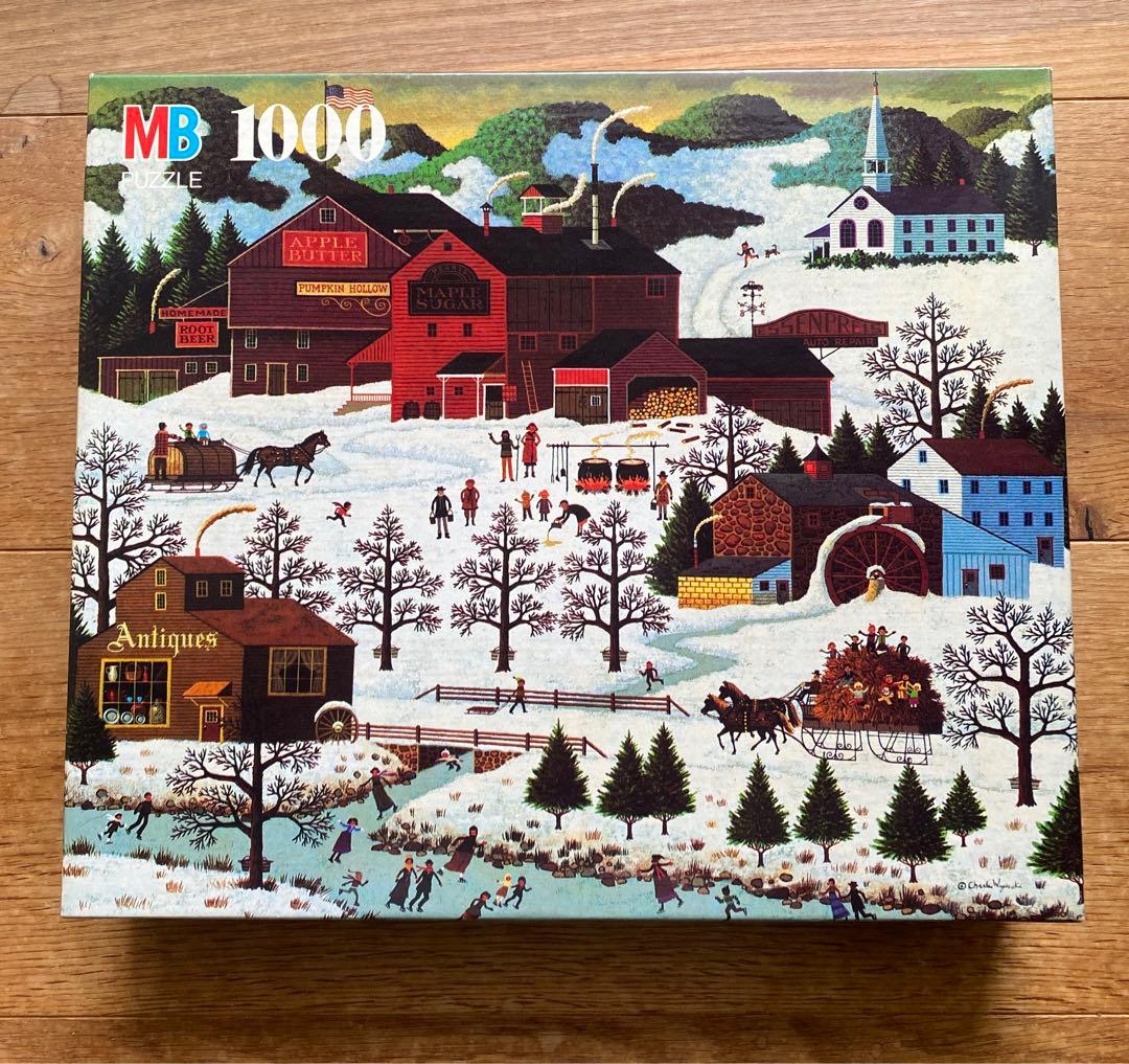 MB 1000ピース ジグソーパズル チャールズ・ワイソッキ Amazon | Buffalo Games - シルバーセレクト - チャールズ