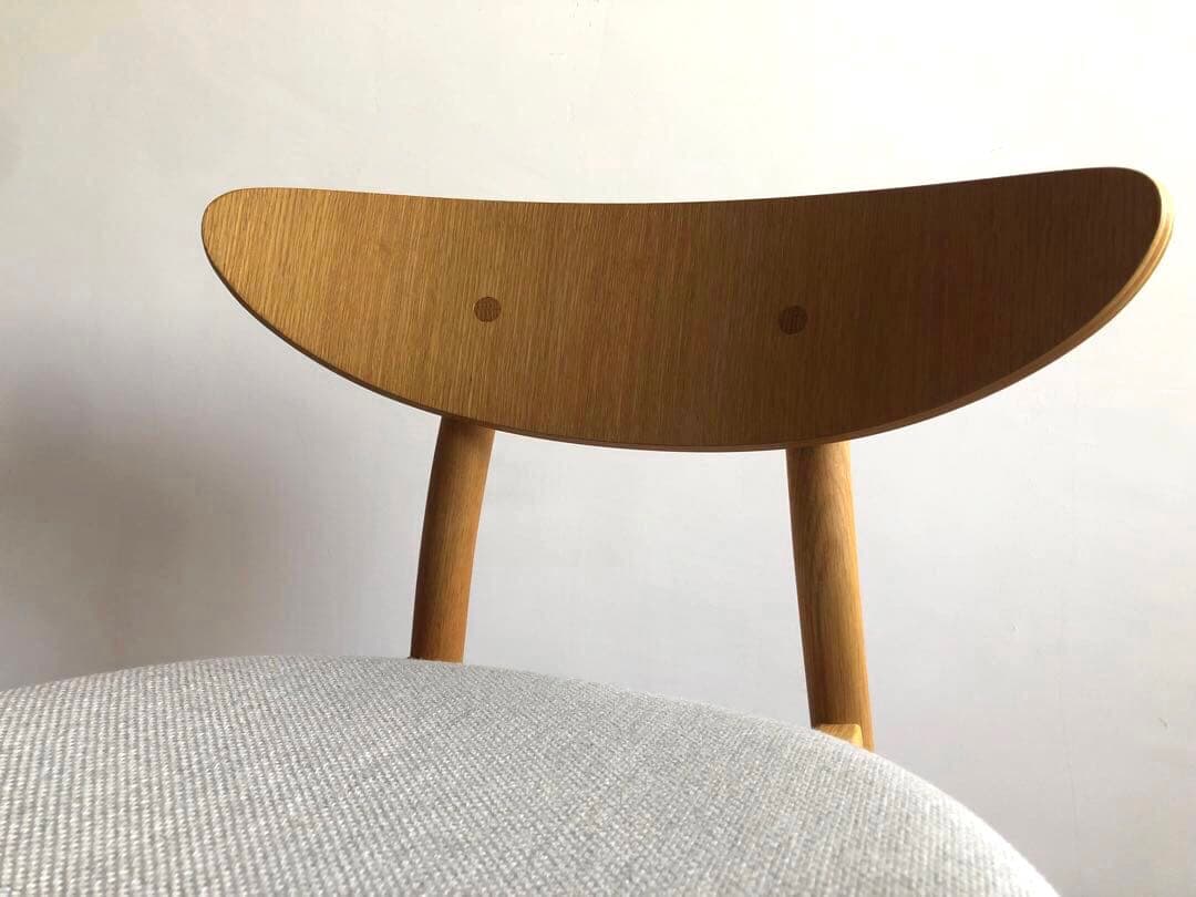 飛騨産業 cobrina コブリナチェア① ホワイトオーク無垢材 ベージュ座面 飛騨家具 HIDA 飛騨産業 Cobrina コブリナ チェア A 板座 国産家具