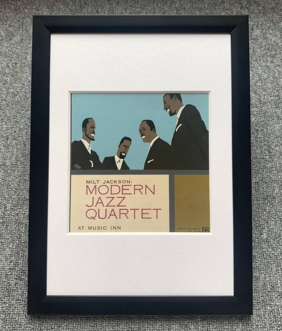 和田誠『MODERN JAZZ QUARTET』A4サイズ額入り 印刷物額装品 - メルカリ