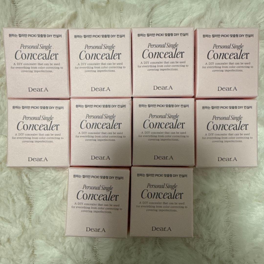 Dear.A パーソナルシングルコンシーラー 10色セット