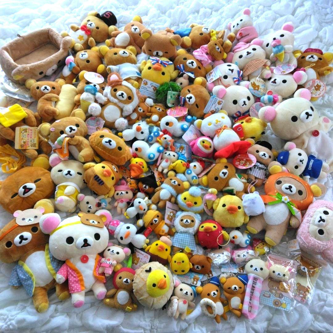 まとめ売り　リラックマ　コリラックマ　キイロイトリ　マスコット　ぬいぐるみ