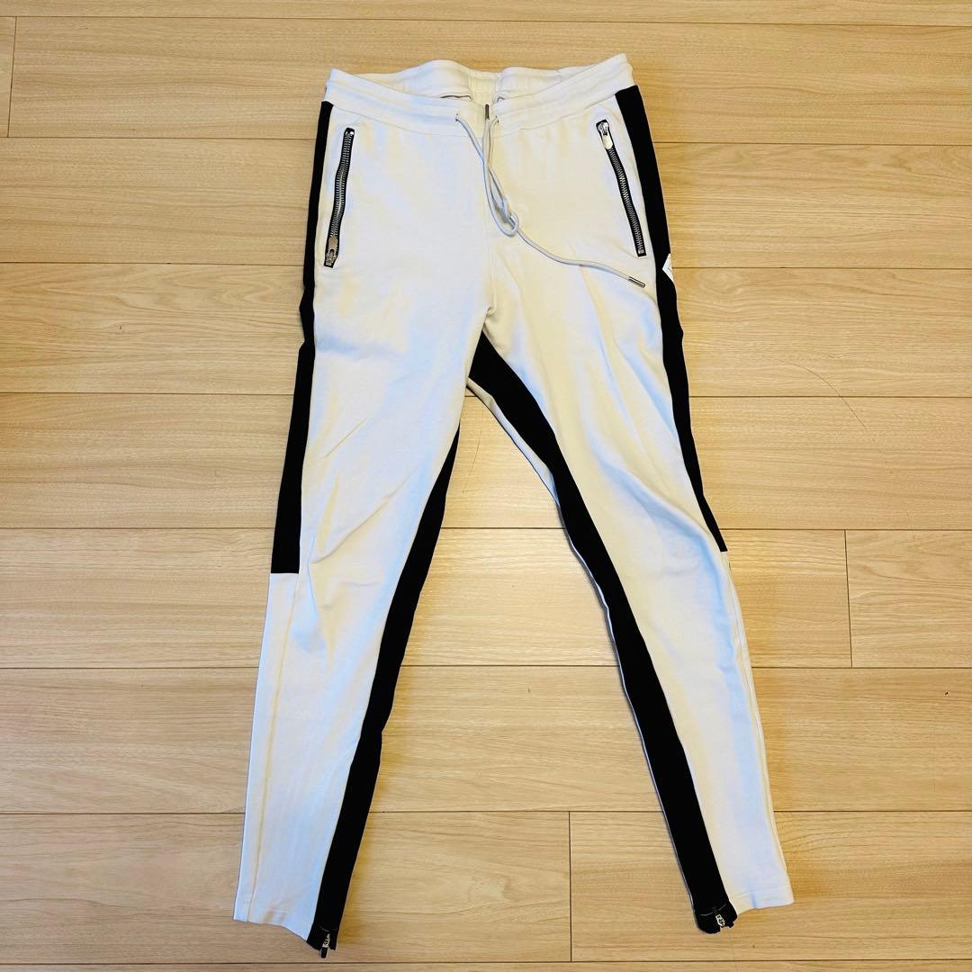 CRONOS クロノス 白 トレーニングパンツ ジョガーパンツ サイズM