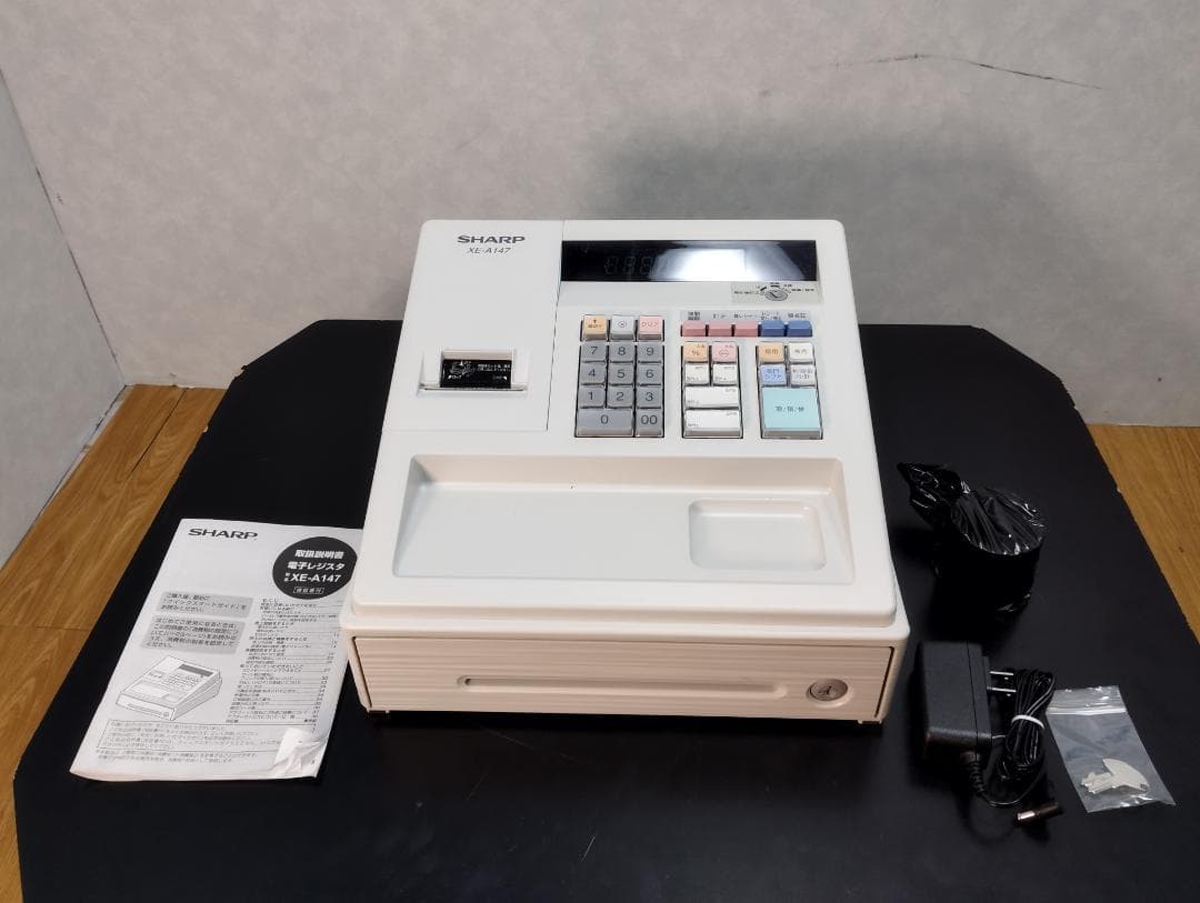 Y♦518 シャープ 電子レジスタ XE-A147-W
