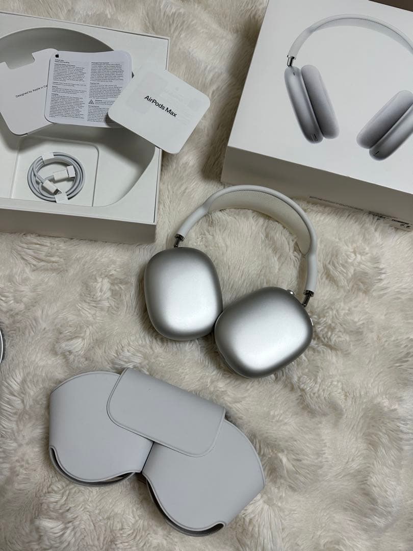 ⟡.·美品⟡˖·Apple AirPods Max シルバー Amazon.co.jp: 【整備済み品】Apple AirPods Max シルバー : 家電＆カメラ