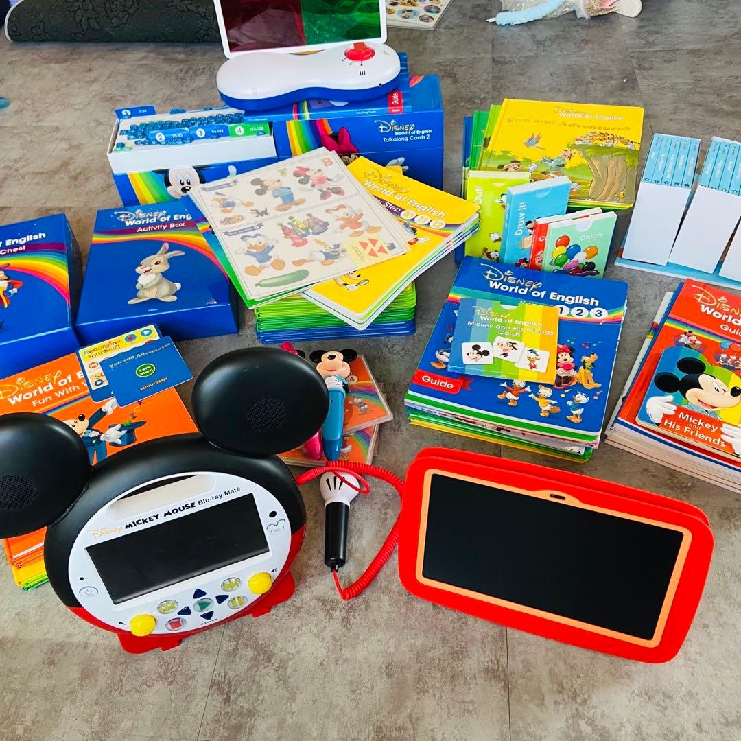 ほぼ未使用】最新型！ディズニー英語DWE 新型タブレットパッケージ
