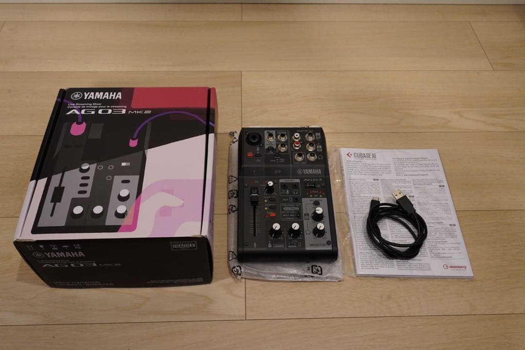 ライブストリーミングミキサー AG03MK2 YAMAHA ライブストリーミング ミキサー AG03MK2 W | パソコン工房
